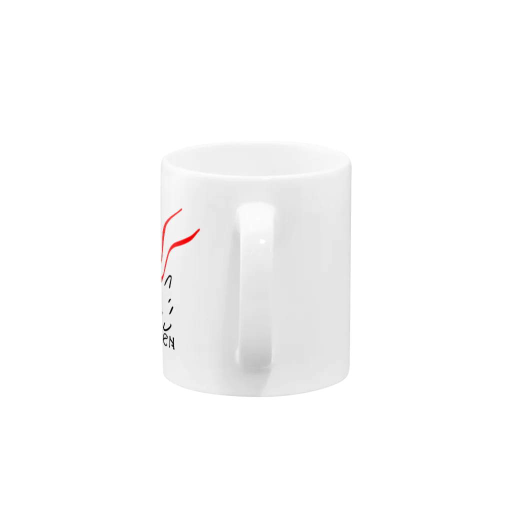 WANDELENのおめかしDOG Mug :handle