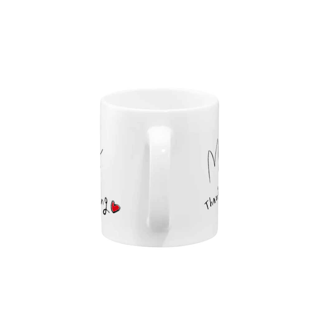 Ushi-HaruのMOTHER’ｓDAY Mug :handle