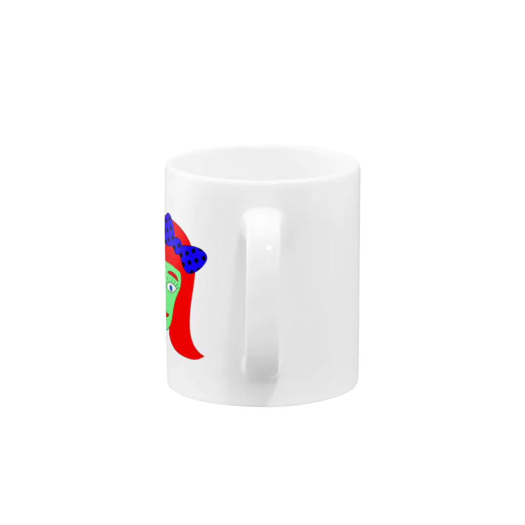 超みちるのゾンビーぬ Mug :handle