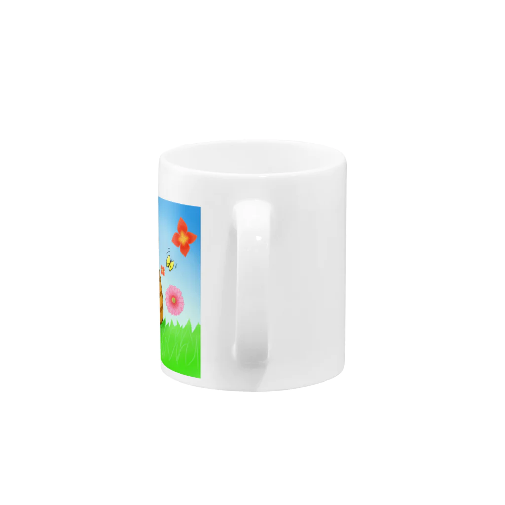 Lily bird（リリーバード）の猫さん ペアマグカップ① Mug :handle
