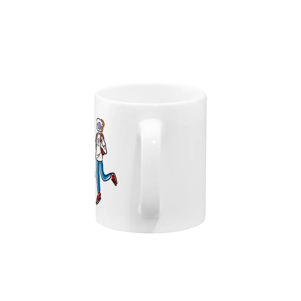 ナツ・ミモリの日替わりトースト Mug :handle
