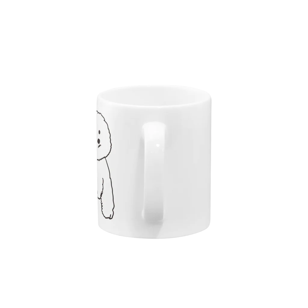 parkmansionのmamegoma01 Mug :handle