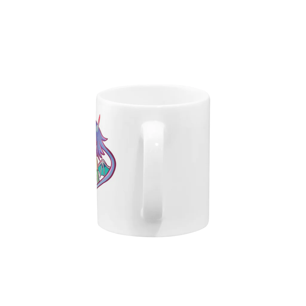 某れいあのドラゴンガール Mug :handle