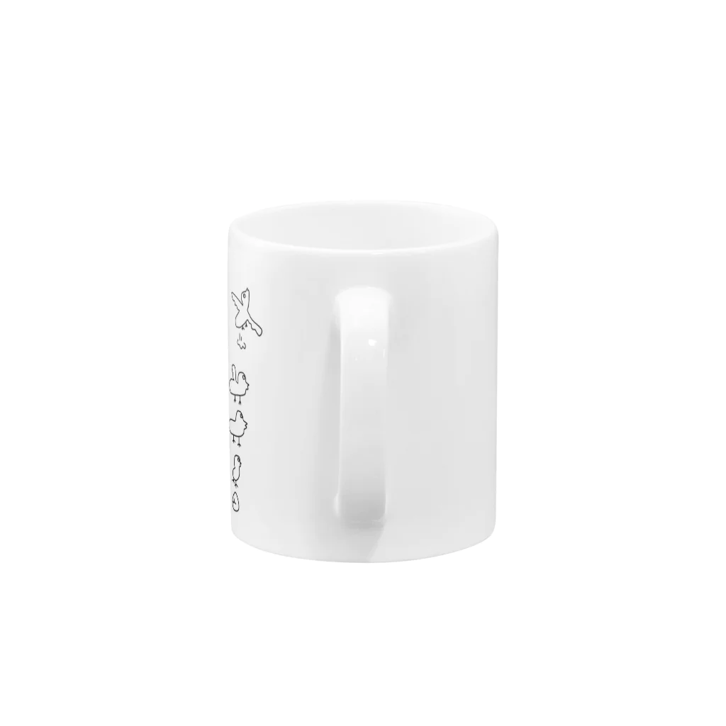 Umeの春のとり Mug :handle