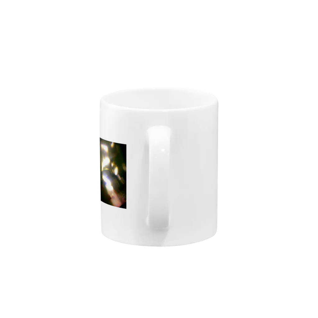 むがのキラキラ輝いています Mug :handle