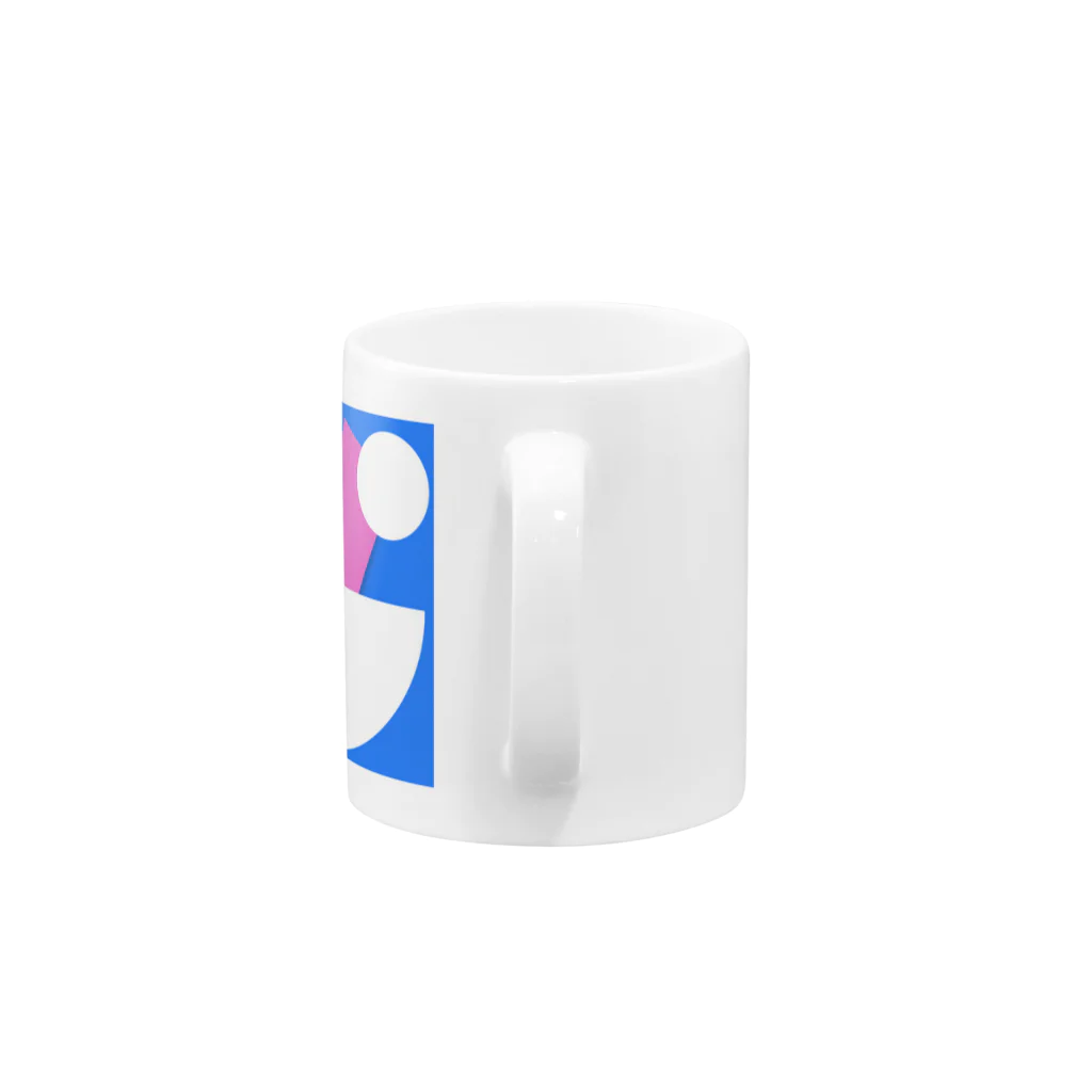 ひまみの未来のポケット Mug :handle