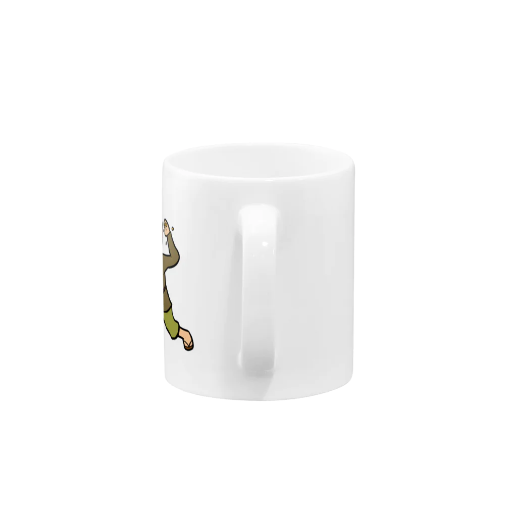 merikenの豆まき爺さん Mug :handle