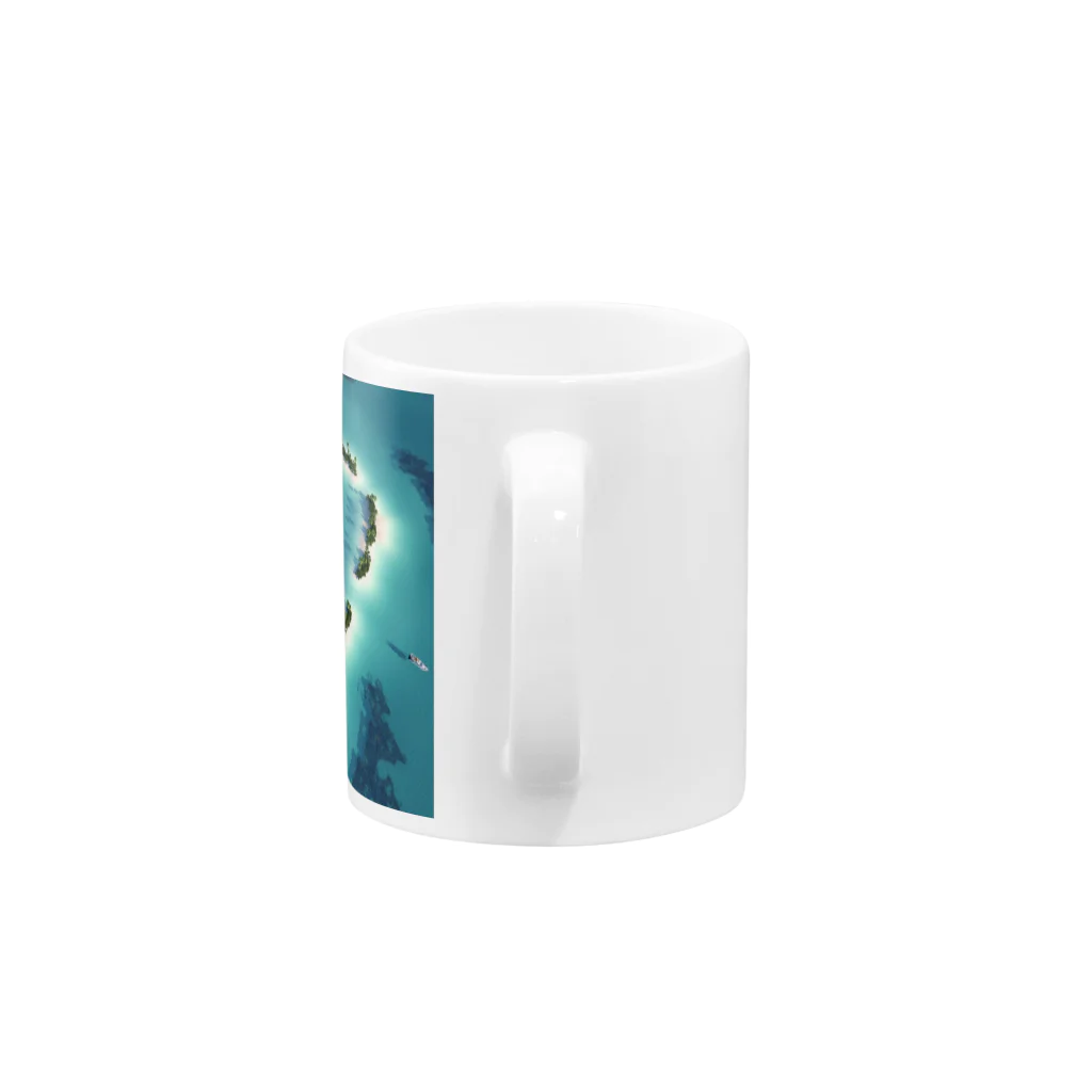 詞葉 美涼の夏・海 Mug :handle