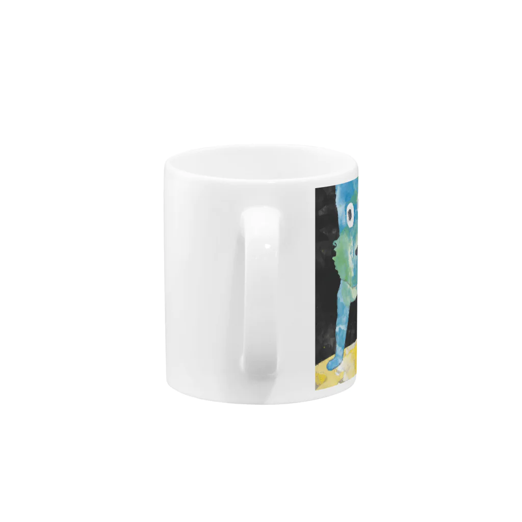 IllustCodeのBig Dog Mug :handle