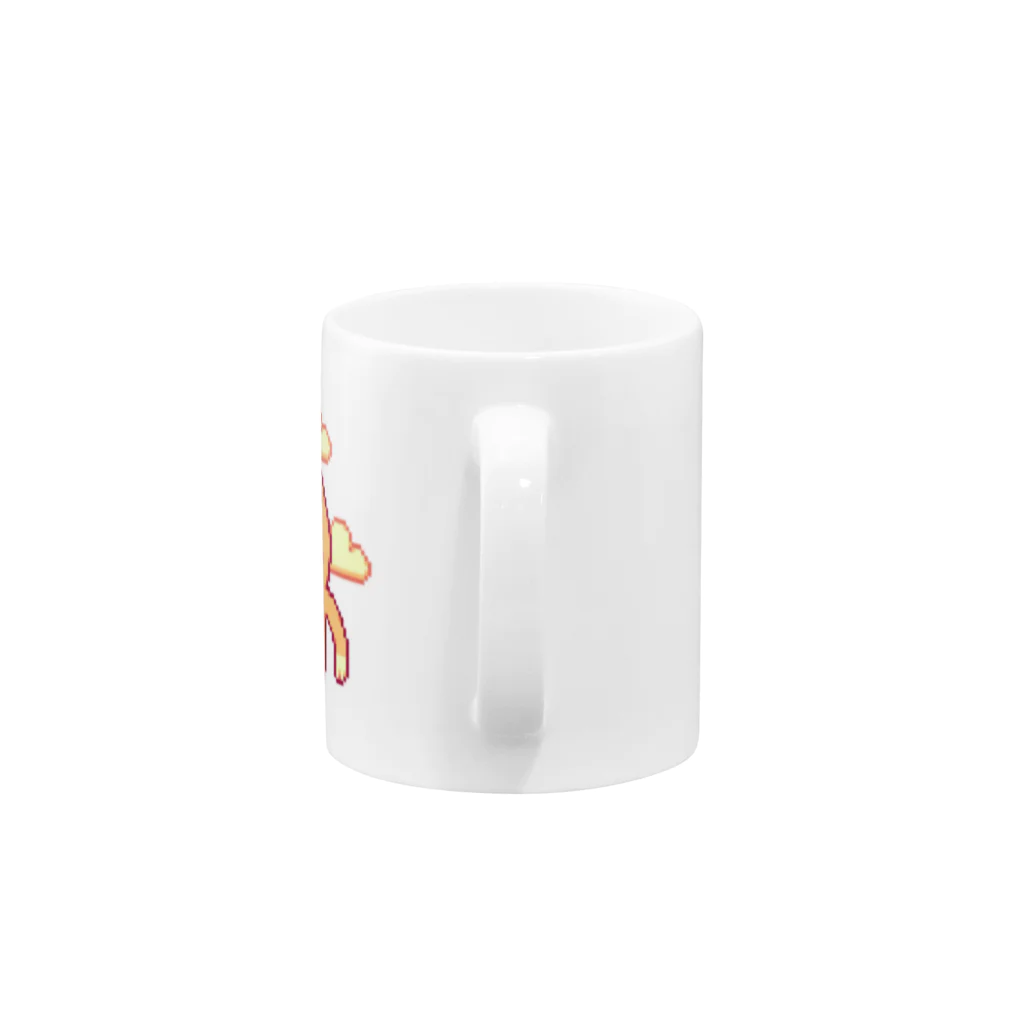 notteの浮遊するネコ Mug :handle