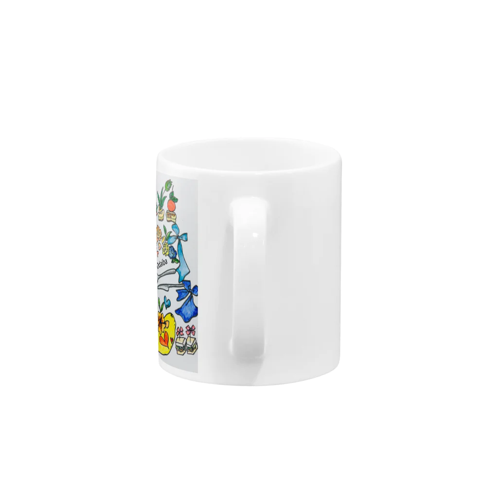 お台場ローズベイデザインのodaiba party amuse Mug :handle