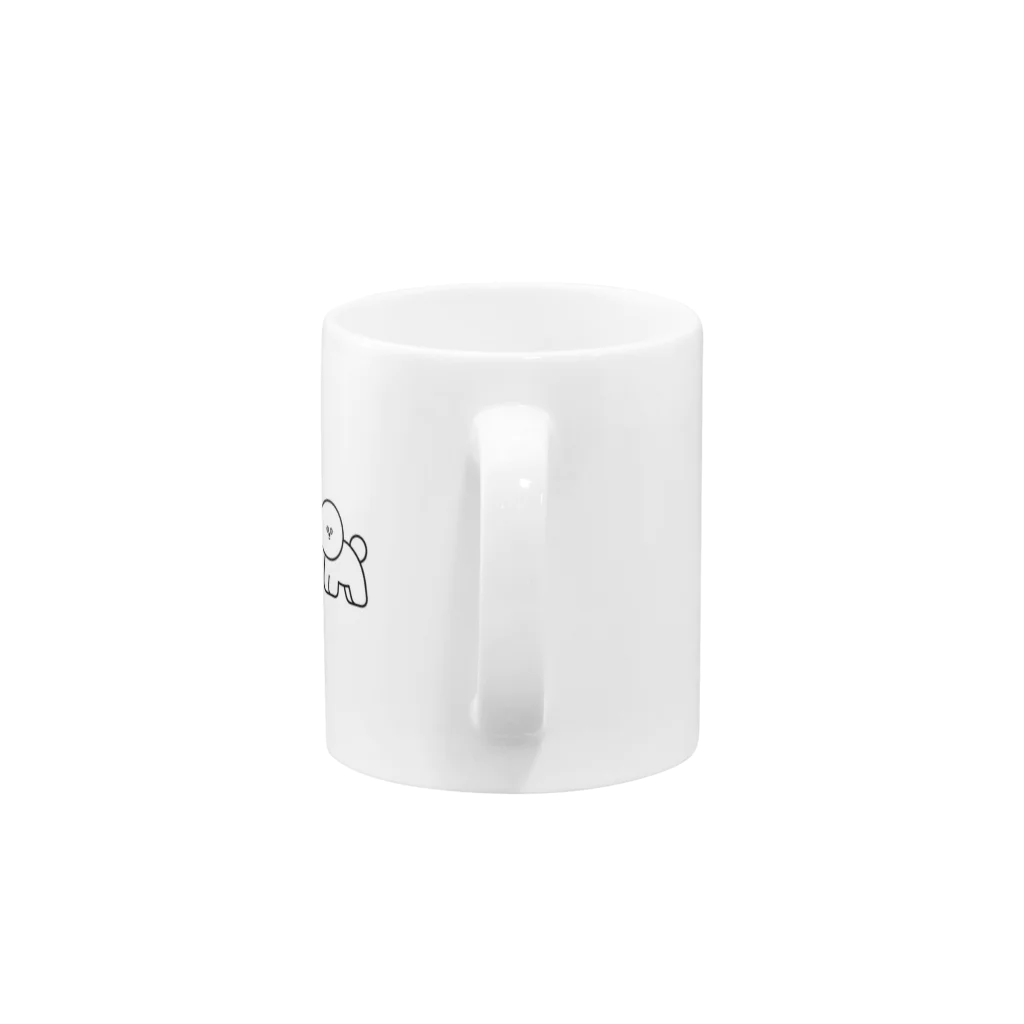 notteのもっふ Mug :handle