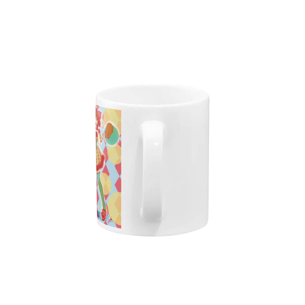 Lichtmuhleのキャンディポップもる子 Mug :handle