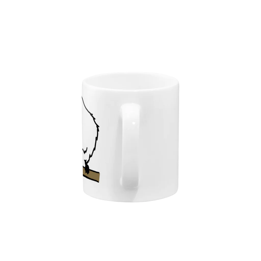 ぺちぺち工房 Pechi Pechi Atelierのしまえなが Mug :handle