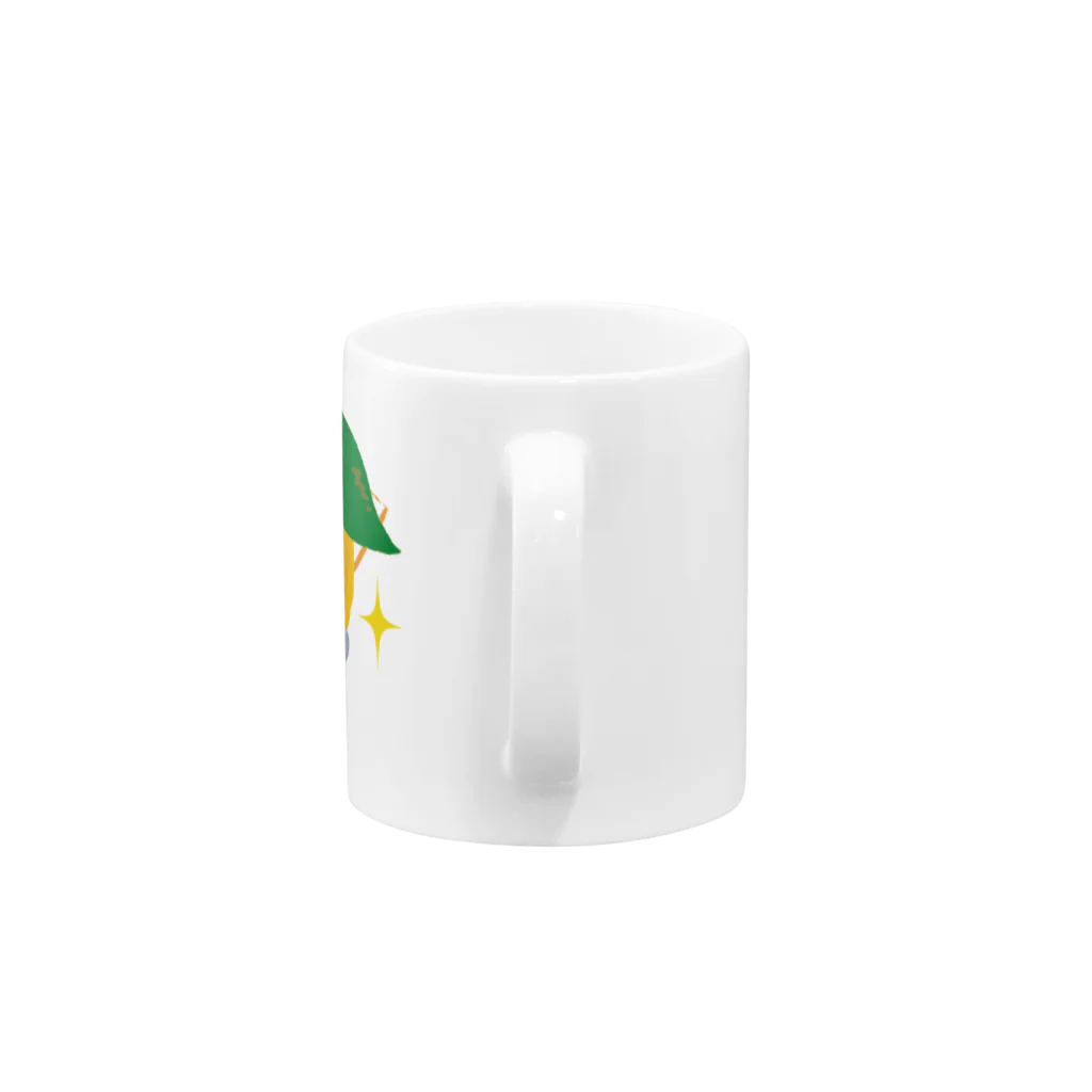 ねっこのゆずねっこ『めしうま！』 Mug :handle