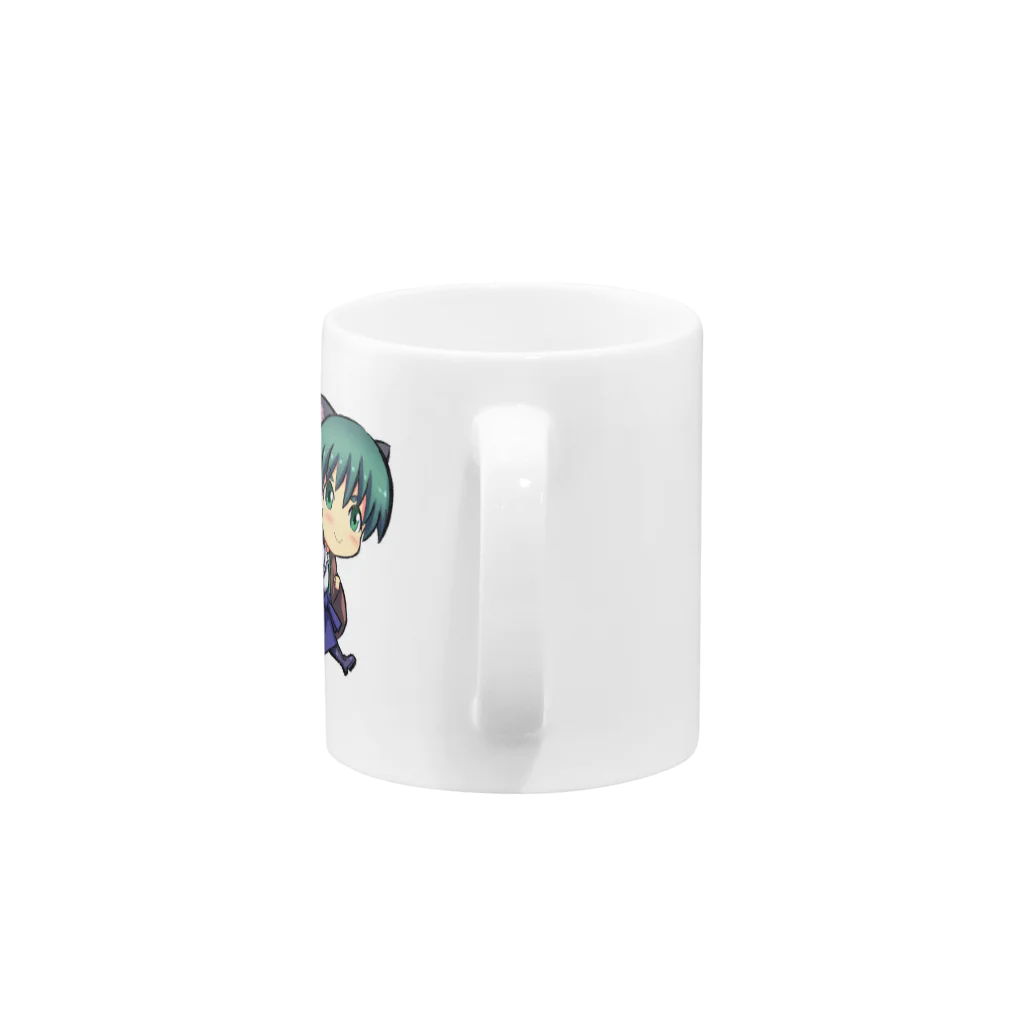 天王寺 真道の綾乃部聖羅　マグカップ Mug :handle