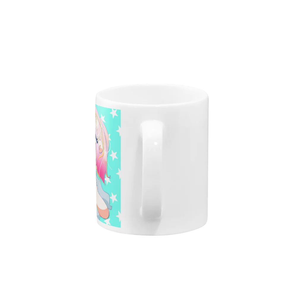 warawarararaのはやりにのる女 Mug :handle