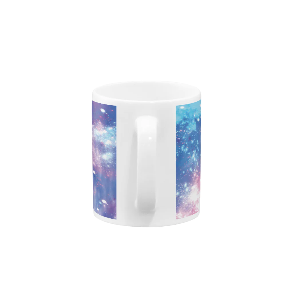 MCmartのS▲B▲M▲G（Galaxy） Mug :handle