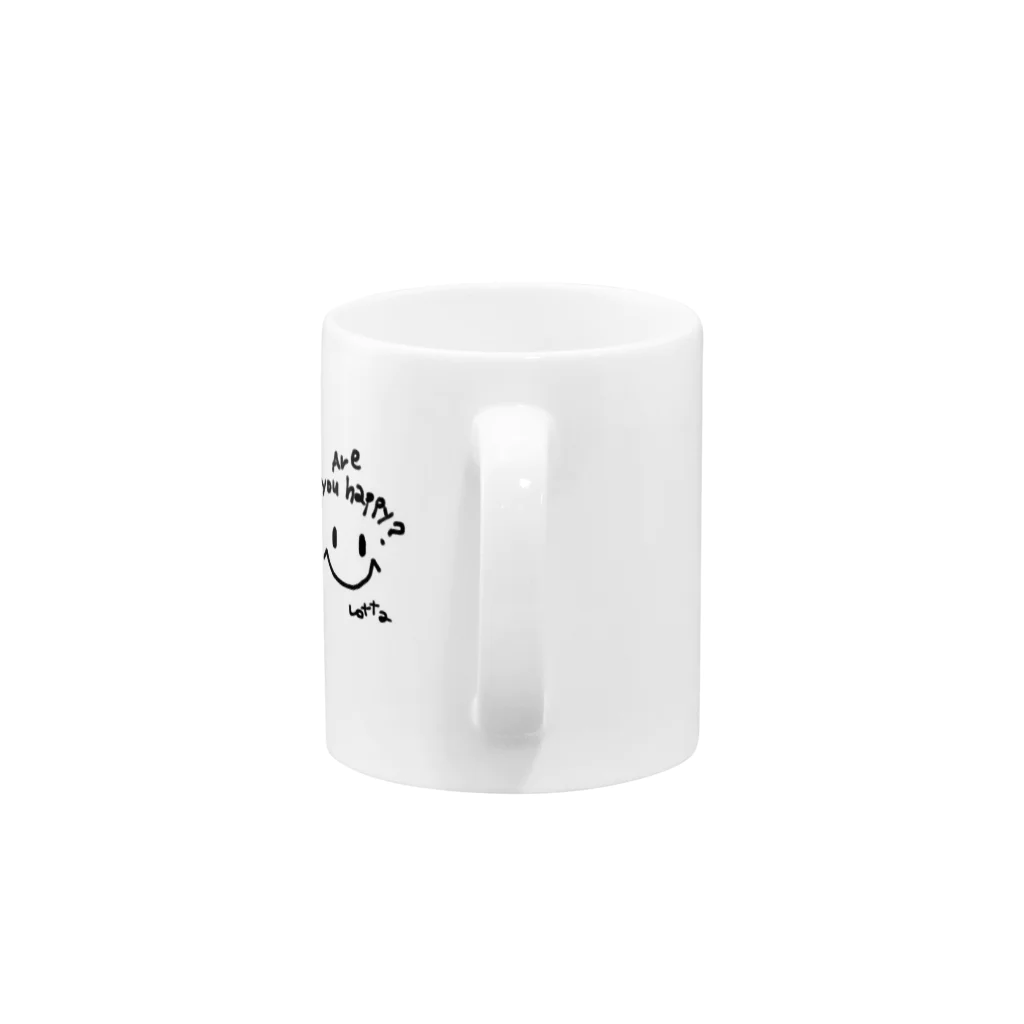 LottaのAre you happy? Mug :handle