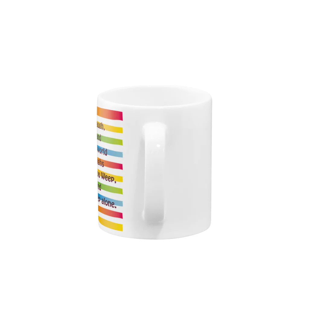 occasiの虹に Mug :handle