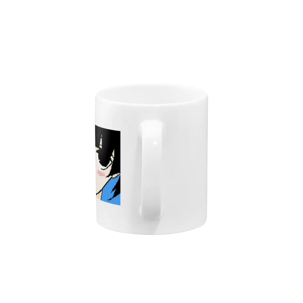 P-girlのあお Mug :handle