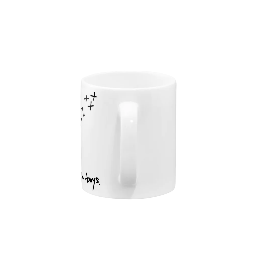 UTAH BOYのhigh boy Mug :handle