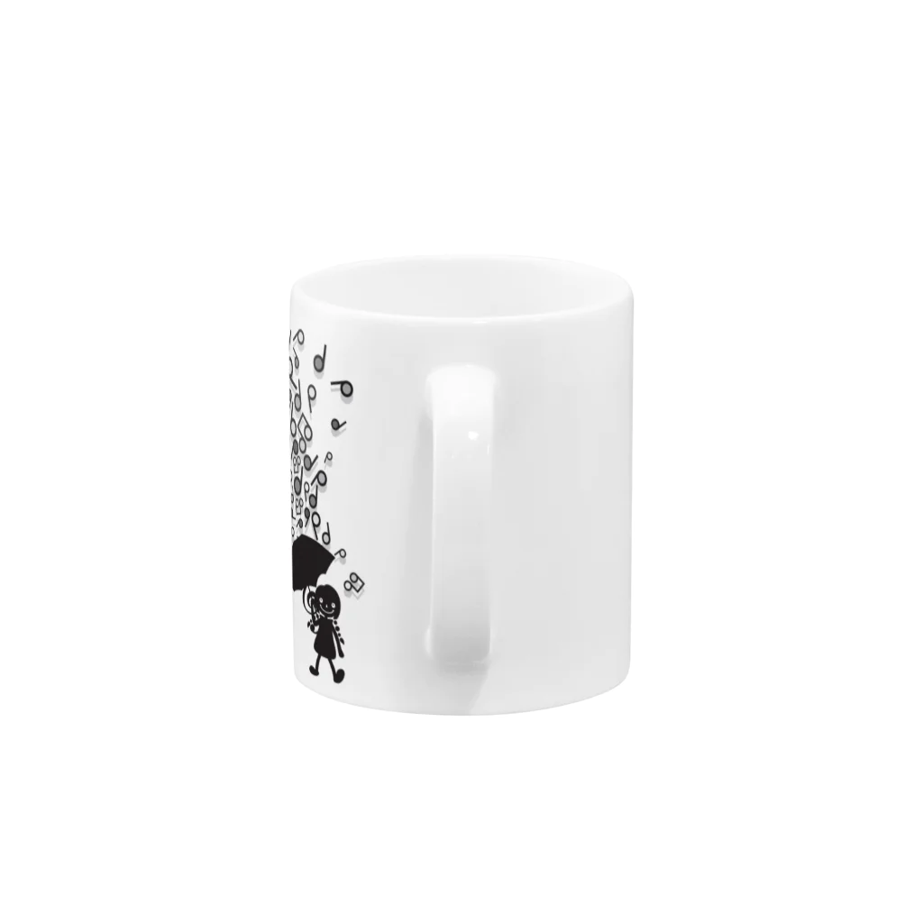 AURA_HYSTERICAのSingin' in the Rain Mug :handle