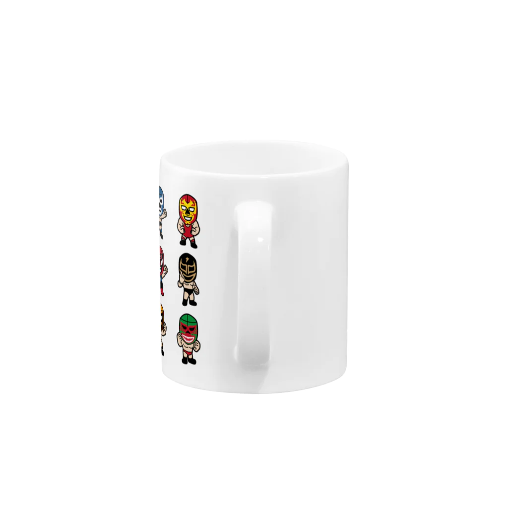 LUCHAのLUCHADOR nueve Mug :handle