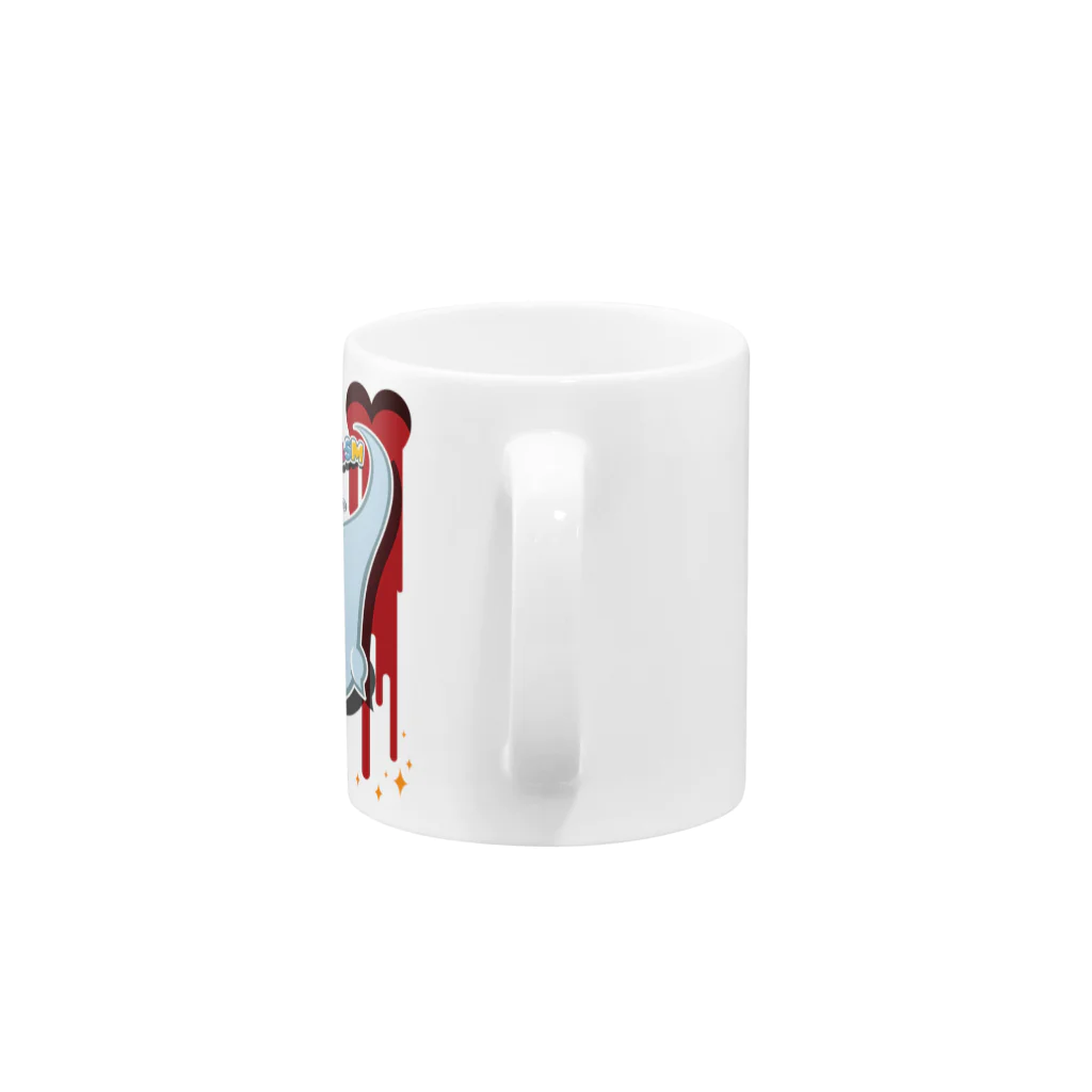 ツギハギ ニクのEctoくん Mug :handle