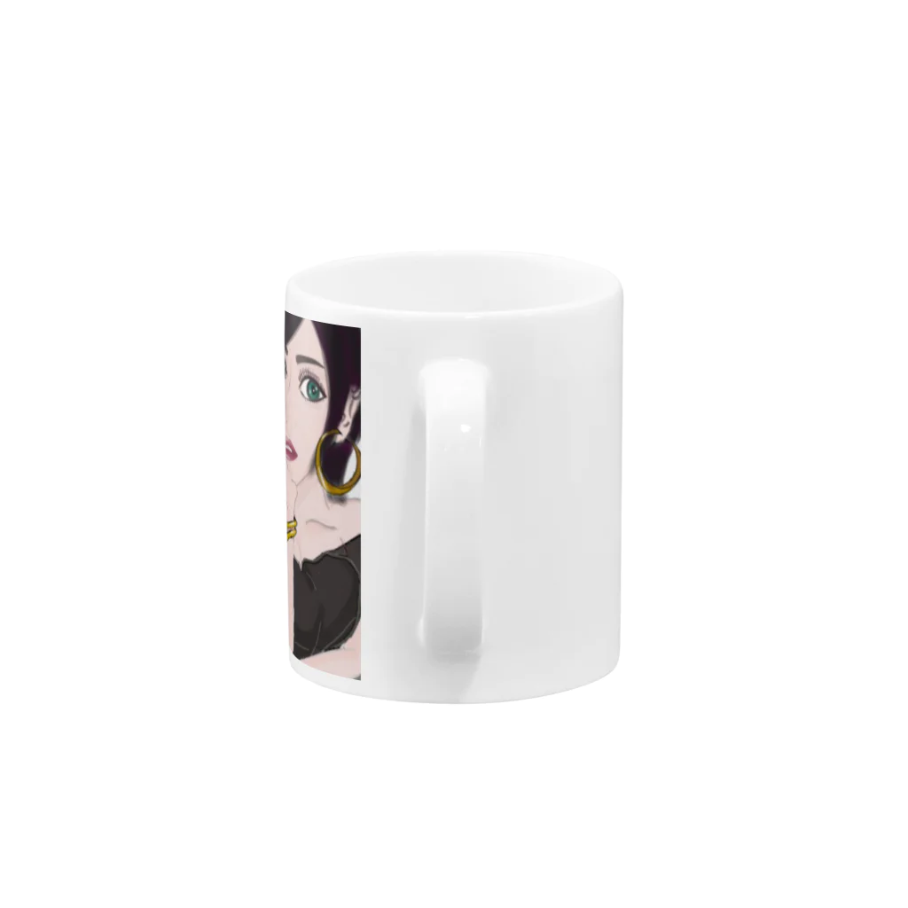 きんときのショップのkiss Mug :handle