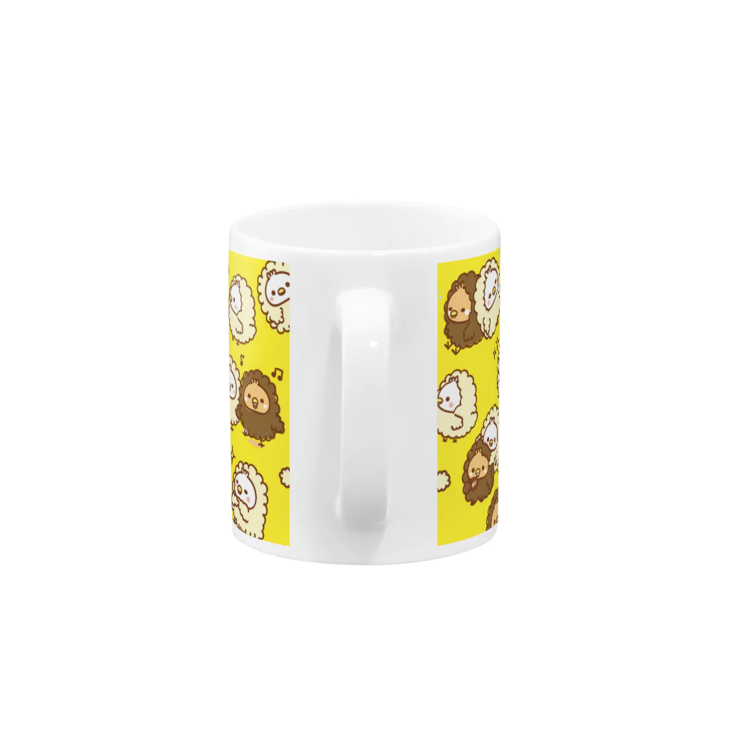 もじゃこのマグカップ Mug :handle