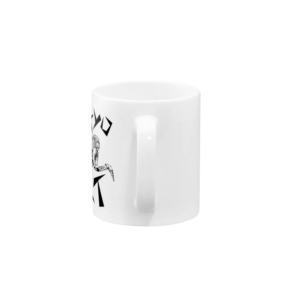 DieodeDesign2022のtokyobat Mug :handle