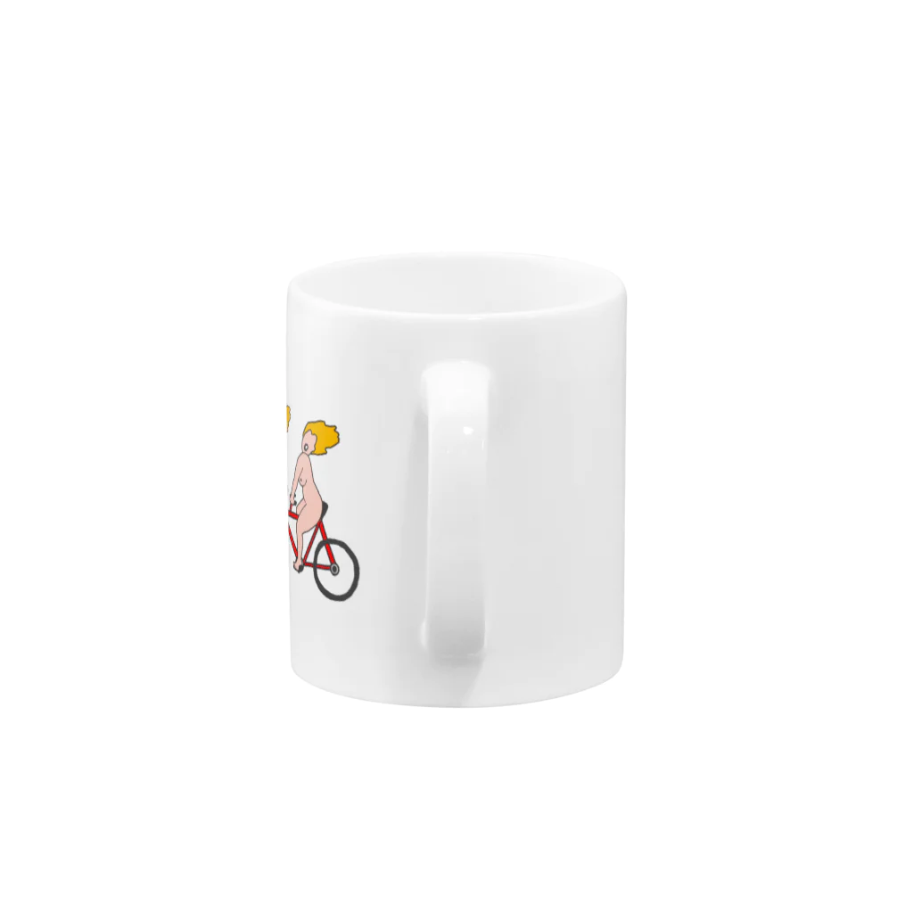 monCheriのタンデムcolor Mug :handle