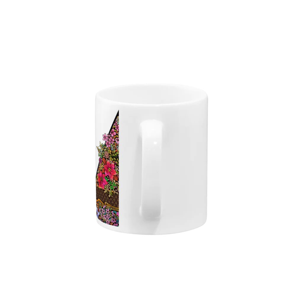 nvivetoのネイチャーシリーズ 花言葉 ~Nature series Flower~ Mug :handle