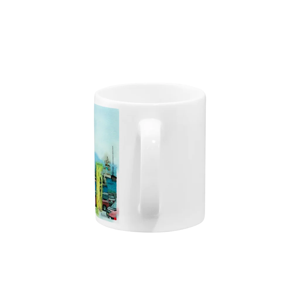 Marbleの景色 Mug :handle