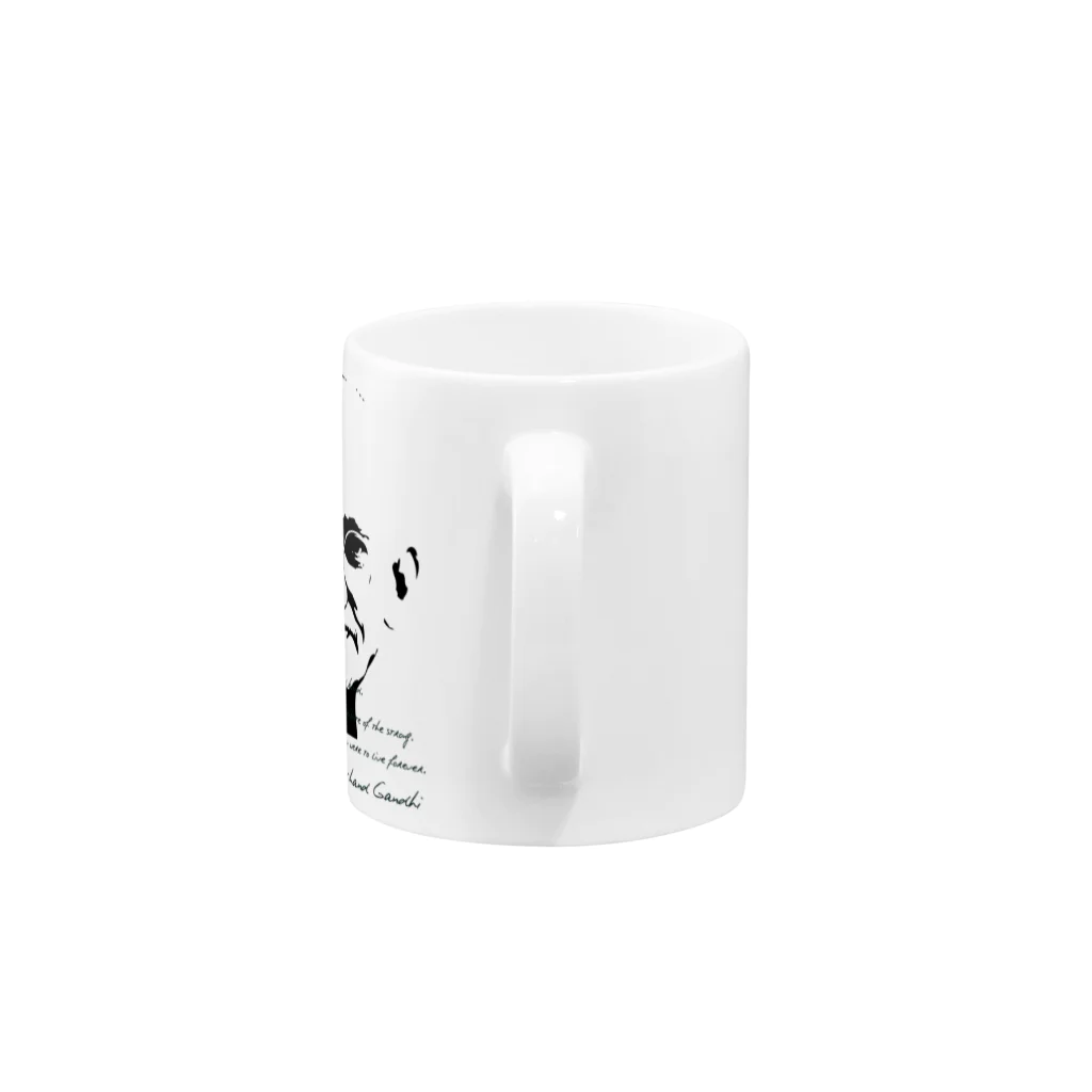 JOKERS FACTORYのGANDHI Mug :handle