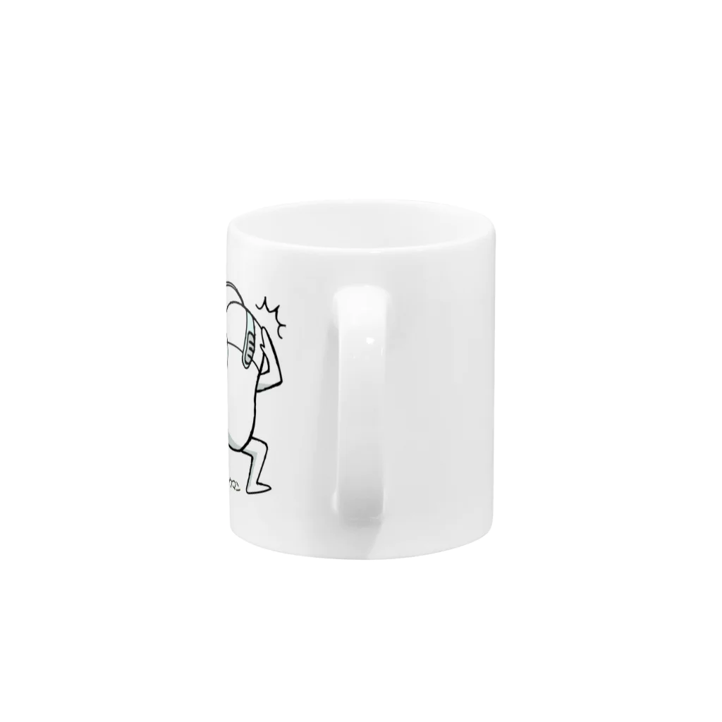 キタヤマ　ユタカのクリックマン Mug :handle