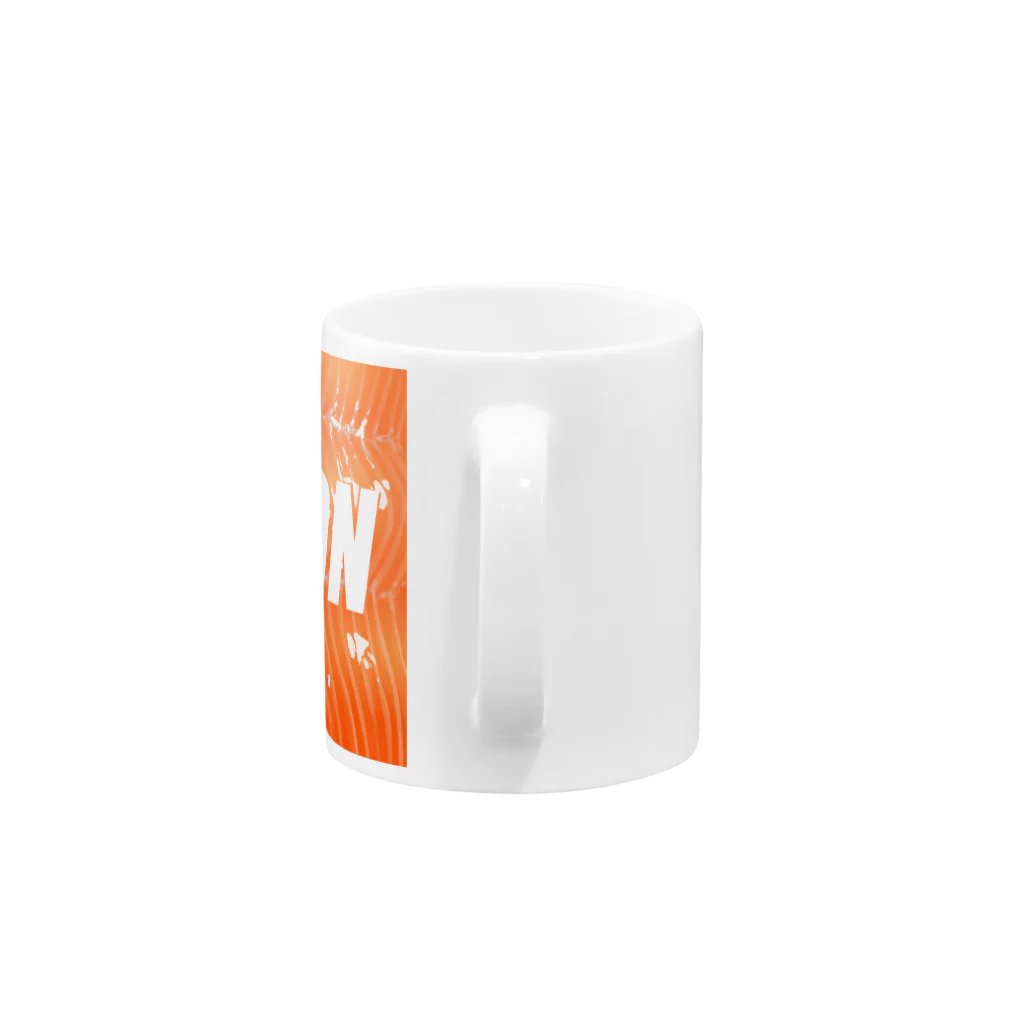 ずみのサーモン Mug :handle