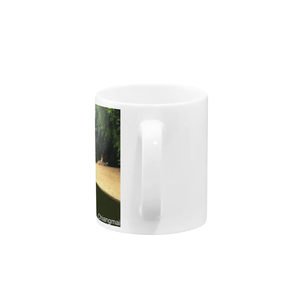 tonsonのタイの寺 Mug :handle