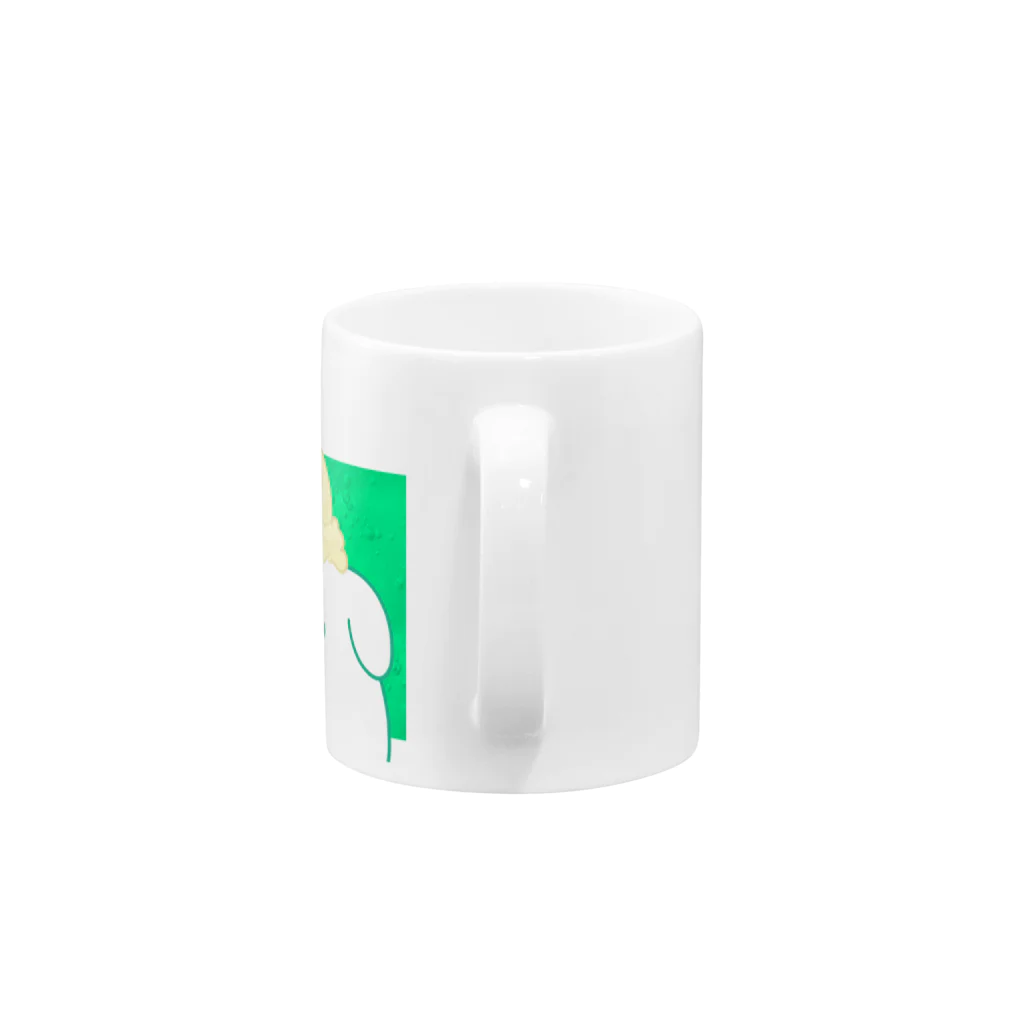 amberくずゆのクリームソーダ Mug :handle