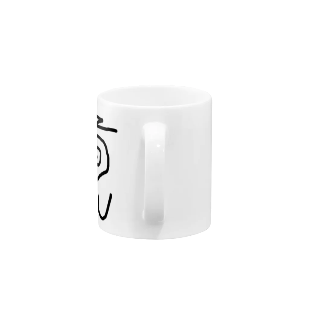 pandashoukaiのまよけん　No.1 Mug :handle