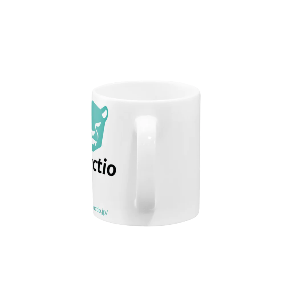 norinuxのReactio+URL Mug :handle