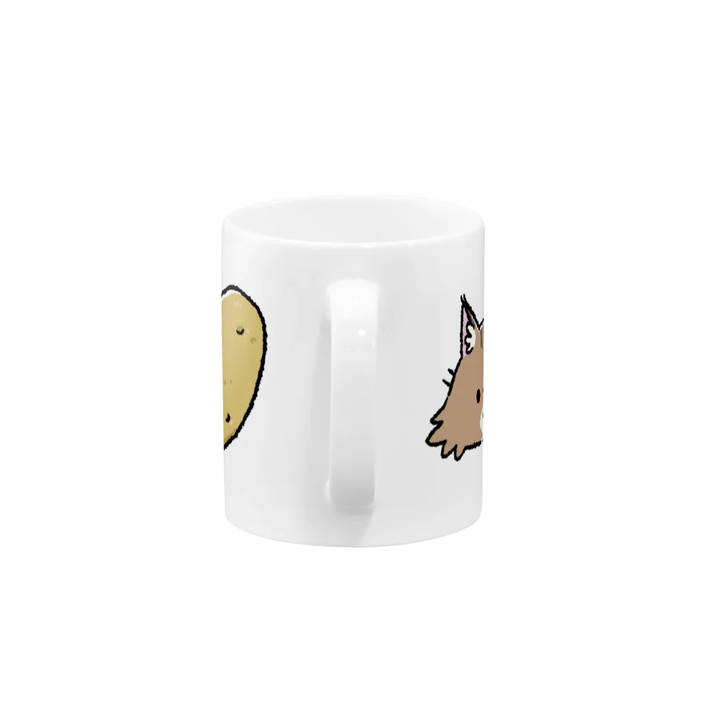 995(ｷｭｳｷｭｳｺﾞ)のMAINE COON OR MAY QUEEN? Mug :handle