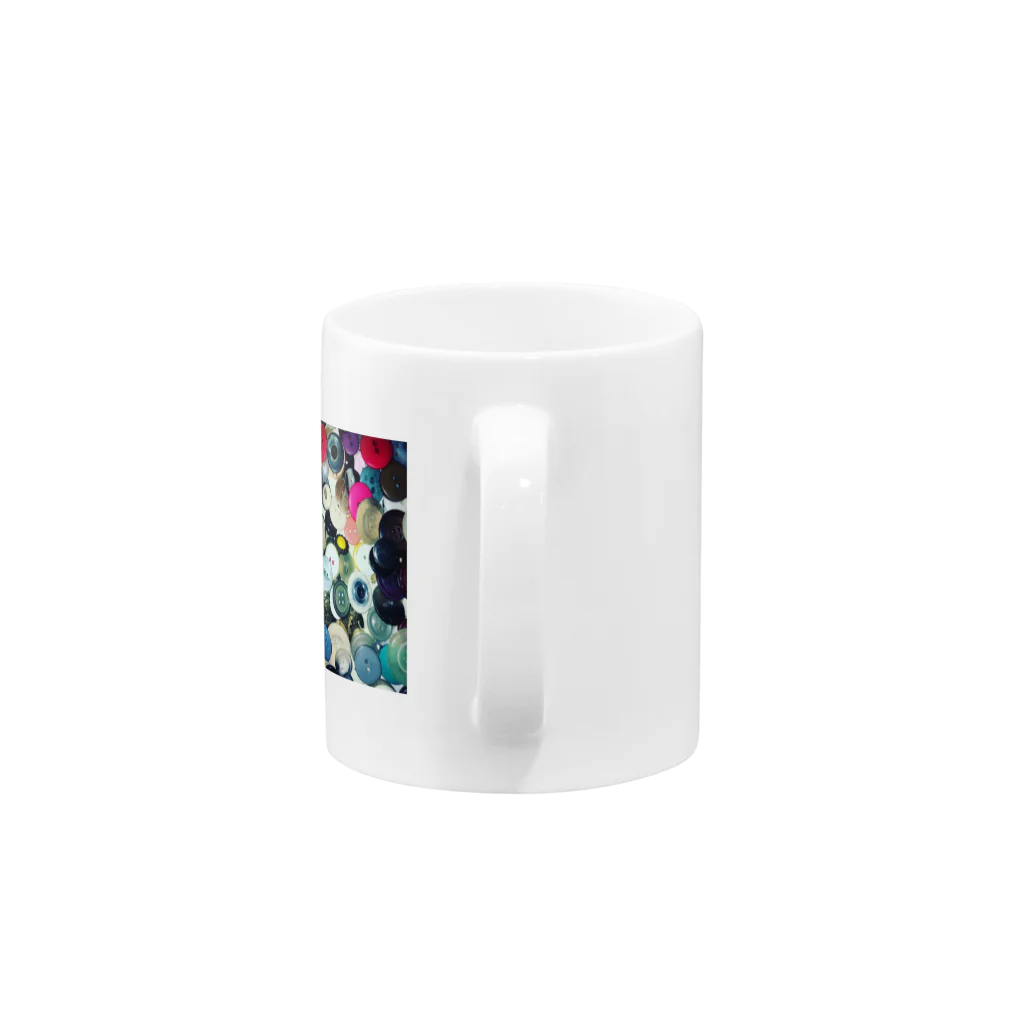 cozcozのぼたん Mug :handle