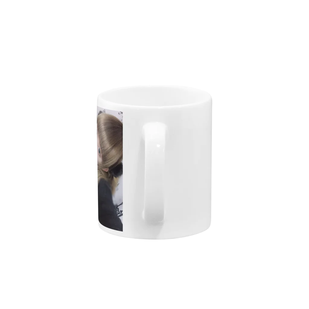 眠眠打破の眠眠打破 Mug :handle