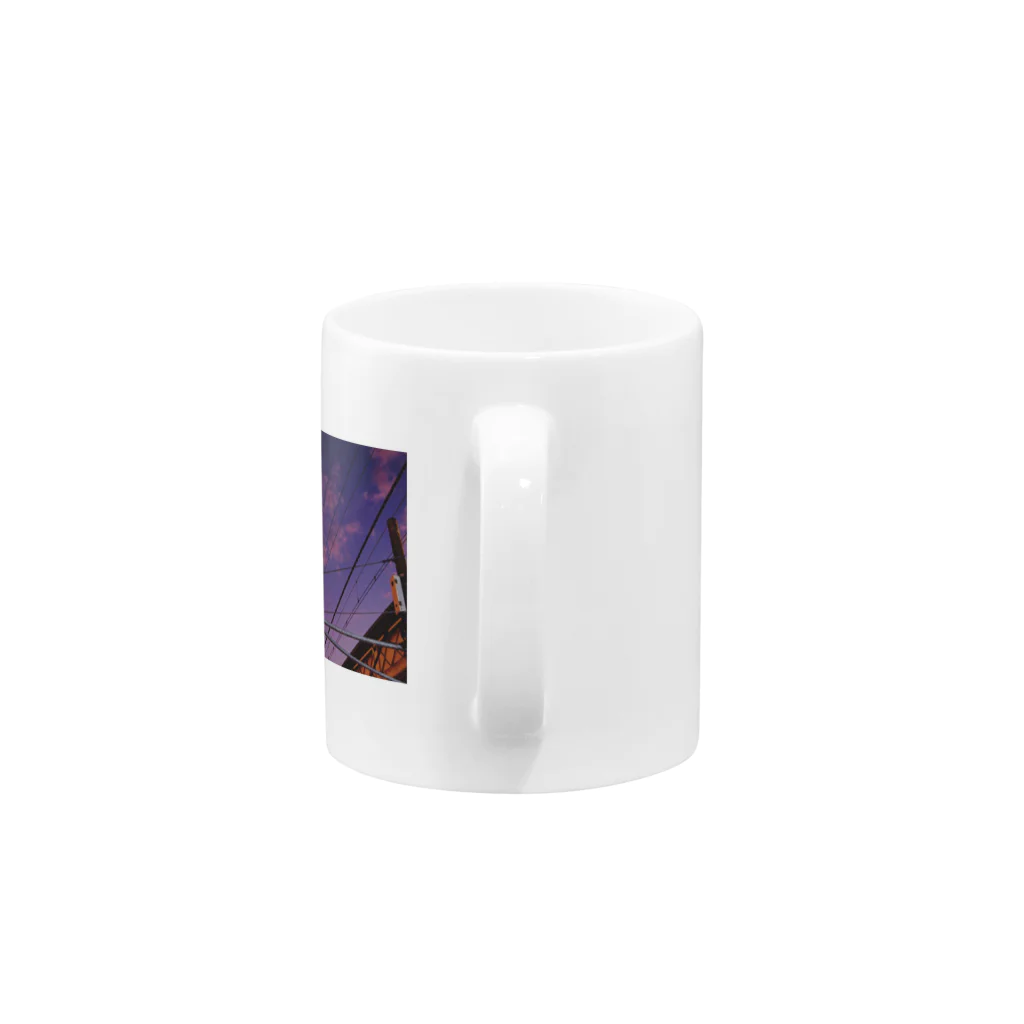 cozcozの信号機 Mug :handle