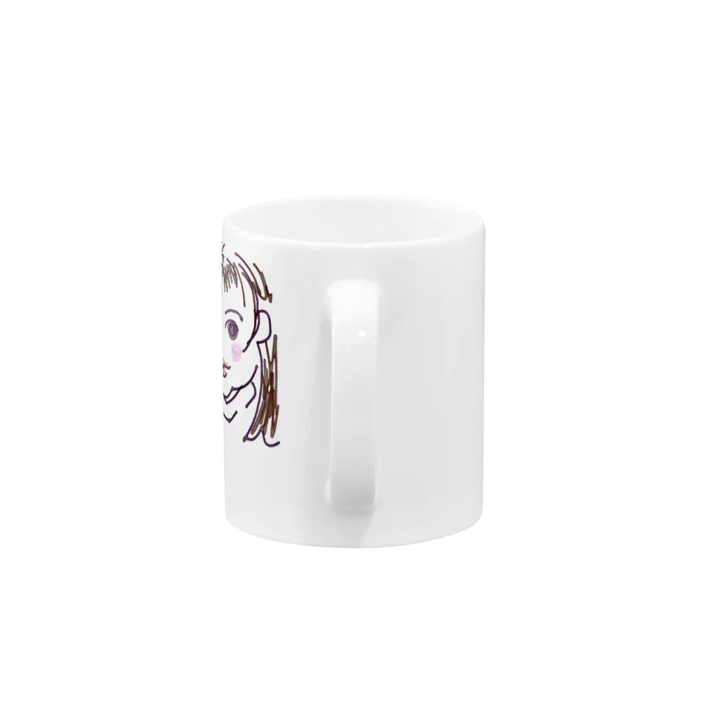 たくしーのモモ Mug :handle