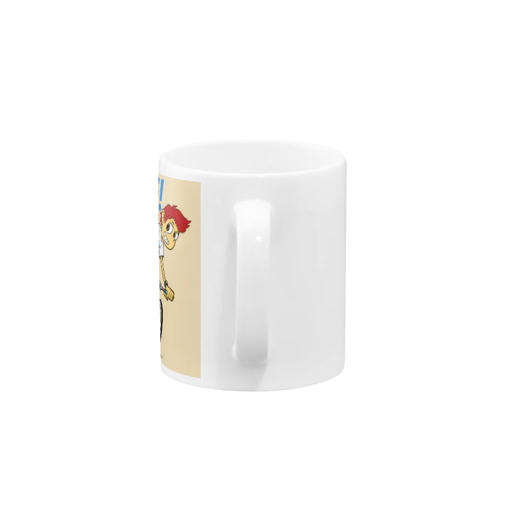 nidan-illustrationの!RIDE! (CARTOON STYLE) Mug :handle