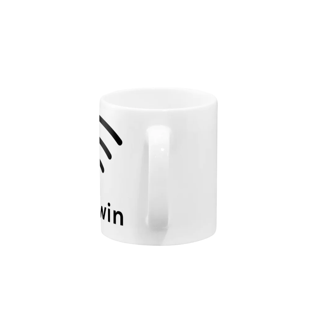 ポジティブSHOPのwin-win Mug :handle