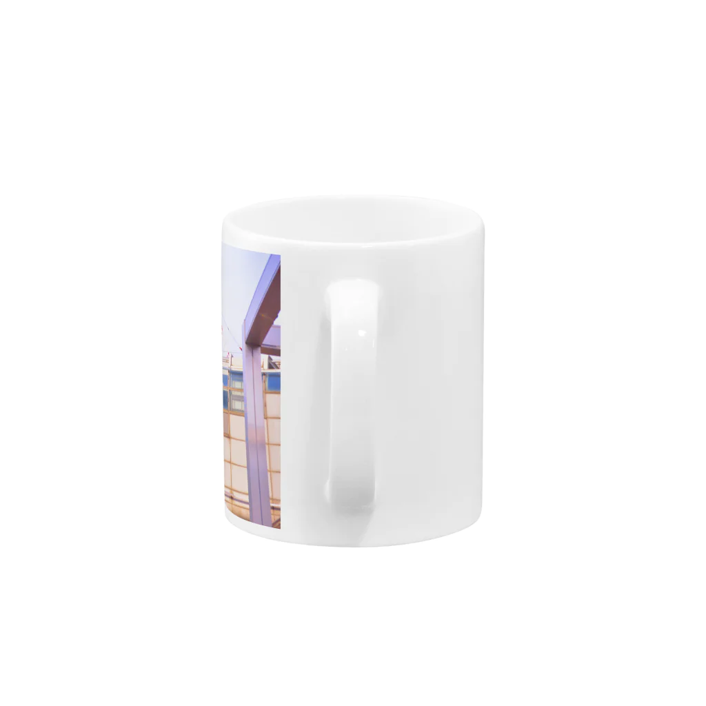 moromoroの春の空 Mug :handle